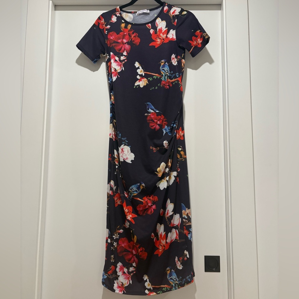 Bluebelle Maternity Floral Dress